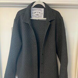 Poler Camp Vibes Shacket - Dark Grey - XL